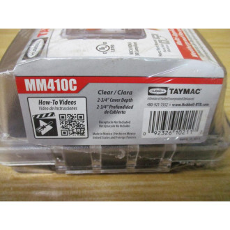 Hubbell MM410C Taymac Weatherproof Receptacle Cover