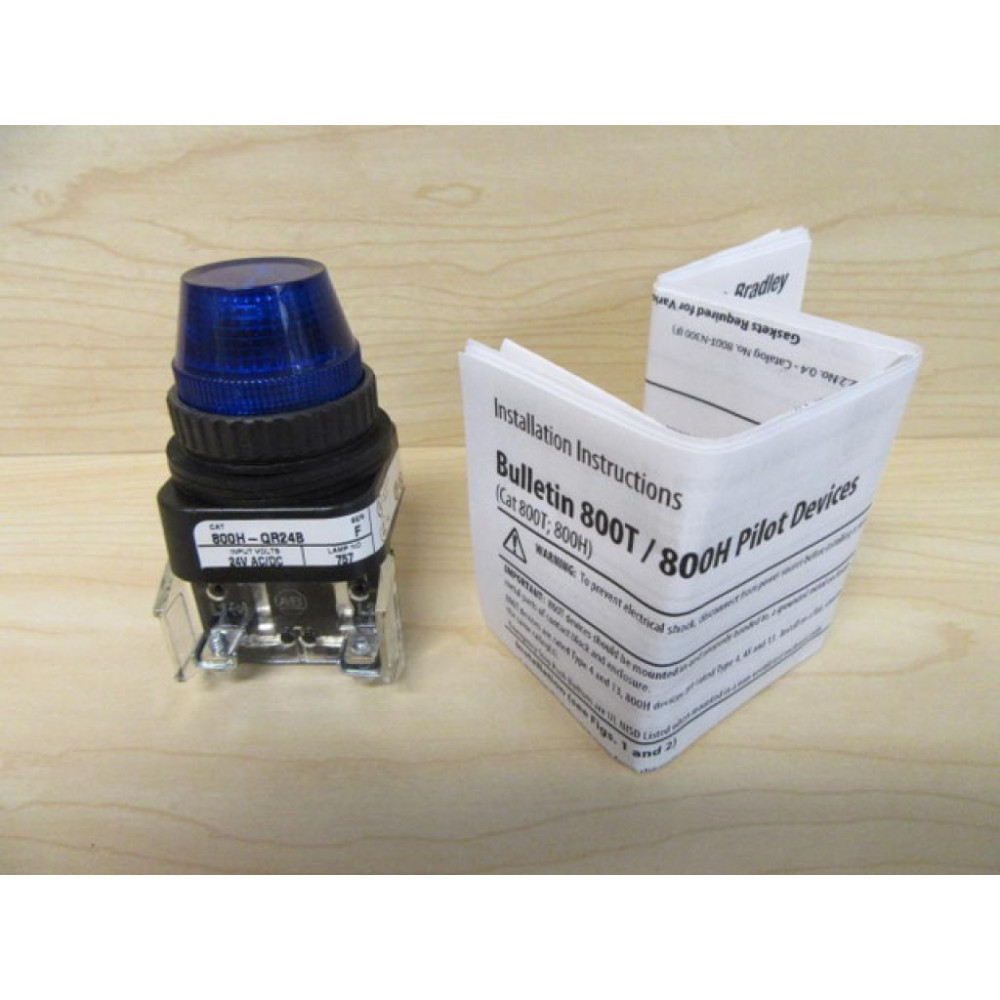 Allen Bradley 800H-QR24B Pilot Light