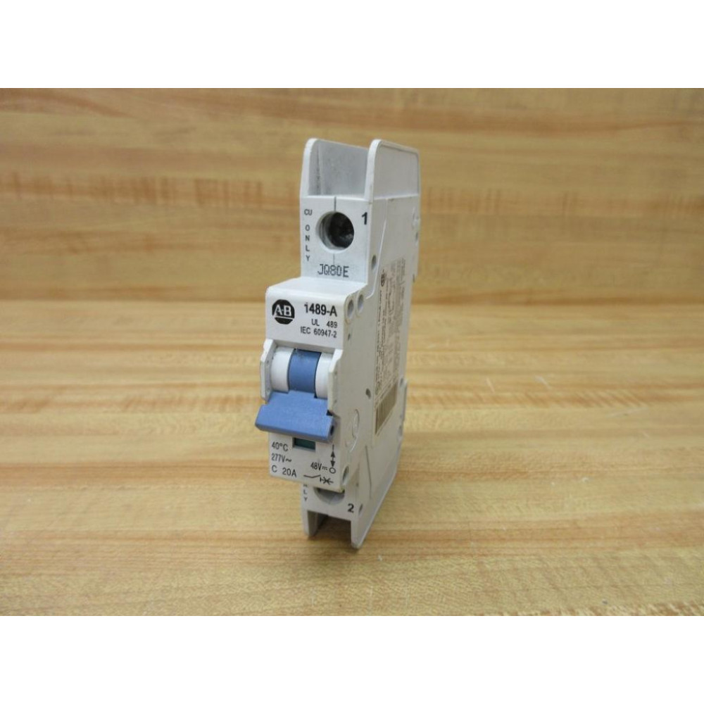 Allen Bradley 1489-A1C200 Circuit Breaker 20 AMP - Used