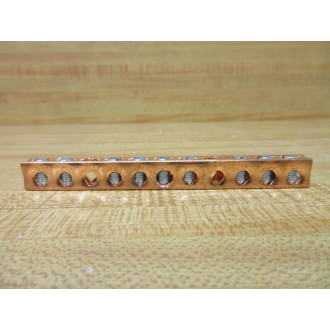 ILSCO D167-8 Ground Bar ILSCD1678 - New No Box