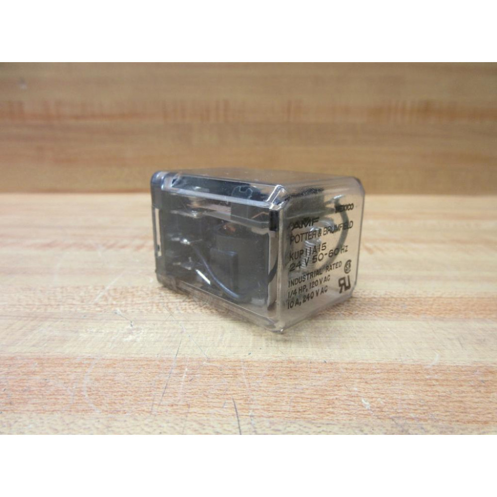 Potter & Brumfield KUP-11A15-24V AC Relay KUP11A1524 - Used