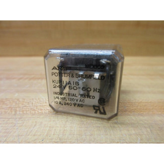 Potter & Brumfield KUP-11A15-24V AC Relay KUP11A1524 - Used