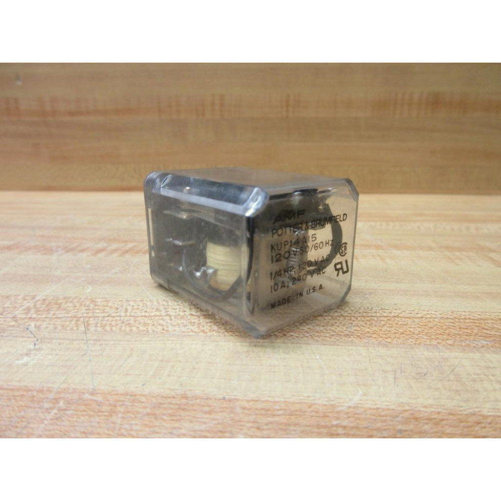 Potter & Brumfield KUP-14A15-120V AC Relay KUP-14A15-120VAC . - New No Box