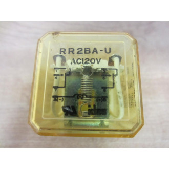 IDEC RR2BA-U-AC120V Relay RR2BAU120VAC - Used