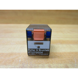 Potter & Brumfield PT270024 Relay PT270024V DC - Used