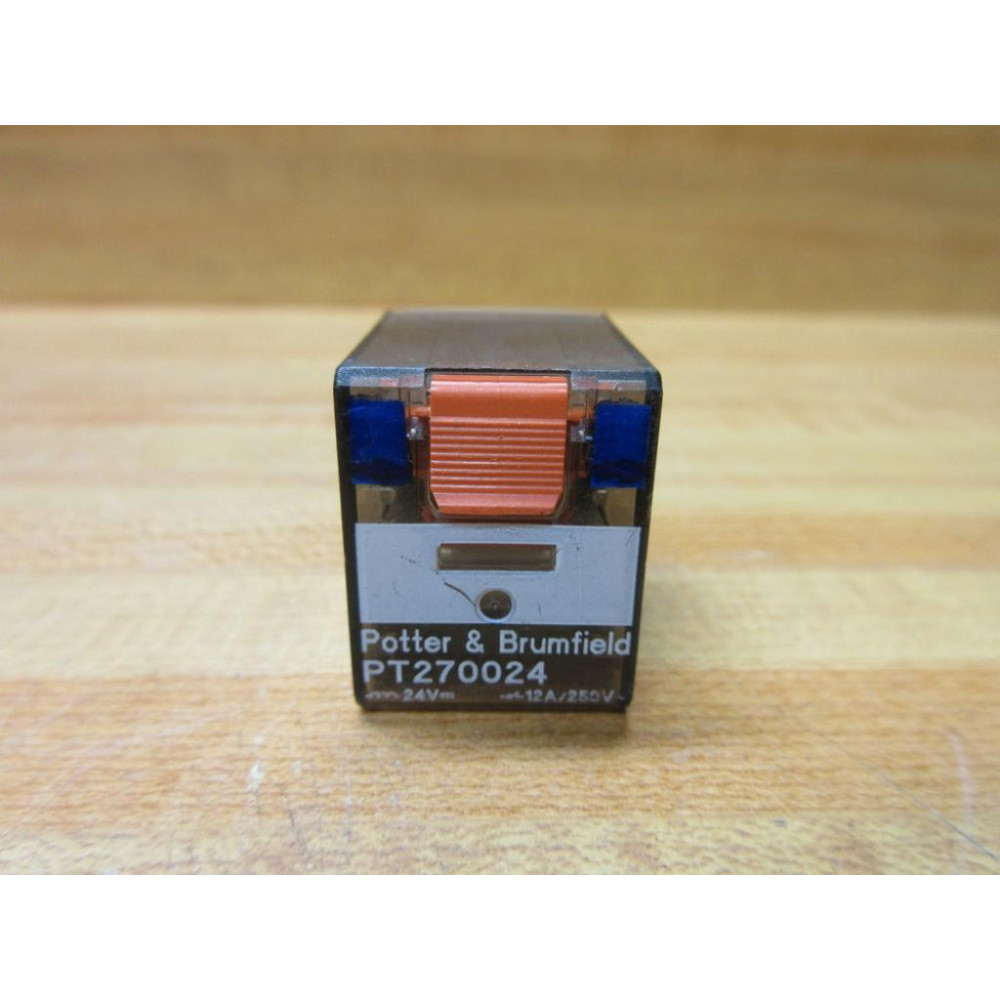 Potter & Brumfield PT270024 Relay PT270024V DC - Used