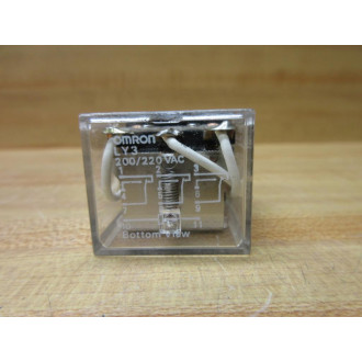 Omron LY3-200220V AC Relay LY3-AC200220VAC - Used