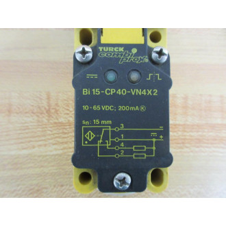 Turck BI15U-CP40-VN4X2S10 Proximity Sensor - Used