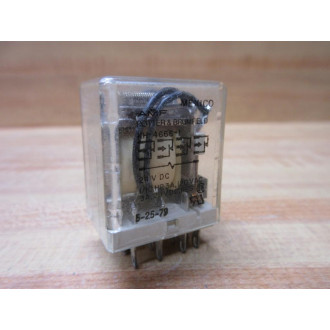 Potter & Brumfield KH-4666-1-24V DC AMF Relay KH-4666-1 - Used