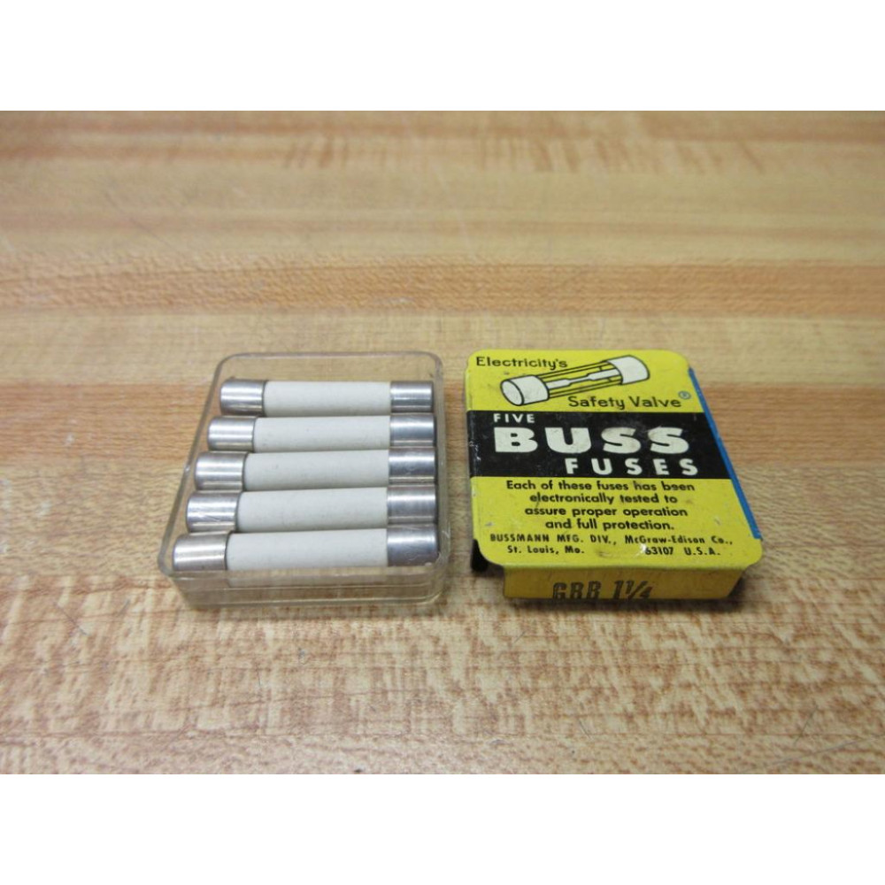 Buss GBB-1-14 Bussmann Fuse GBB114 White