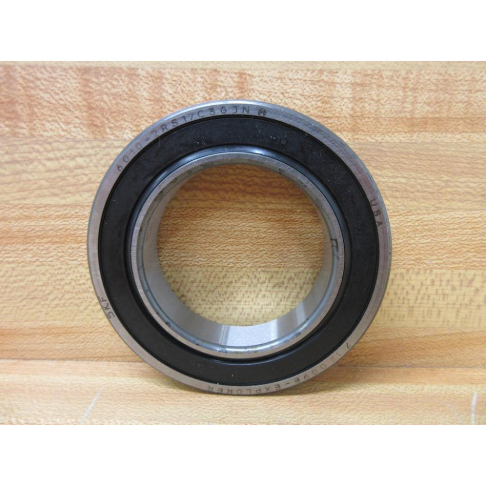 SKF 6010-2RS1C3GJN Bearing 60102RS1C3GJN - New No Box