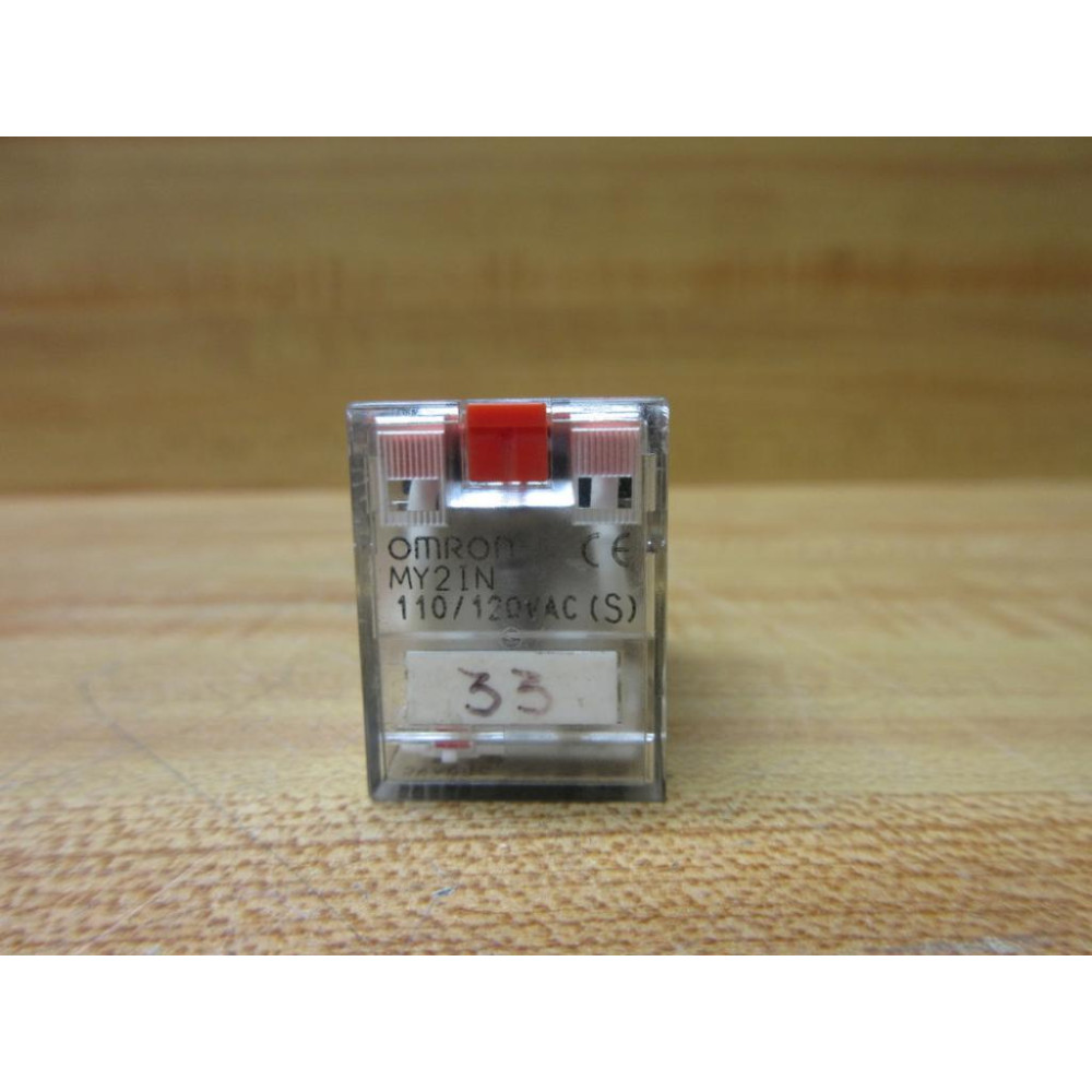 Omron MY2IN-110120VAC Relay MY2IN-110120VAC(S) - Used