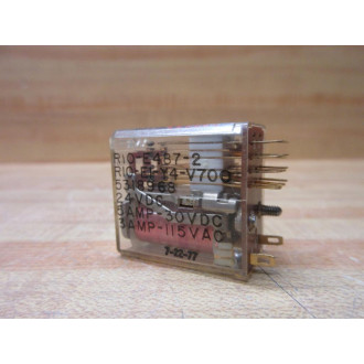 Potter & Brumfield R10E487-2-24V DC AMF Relay R10-E1-Y4-V700 - New No Box