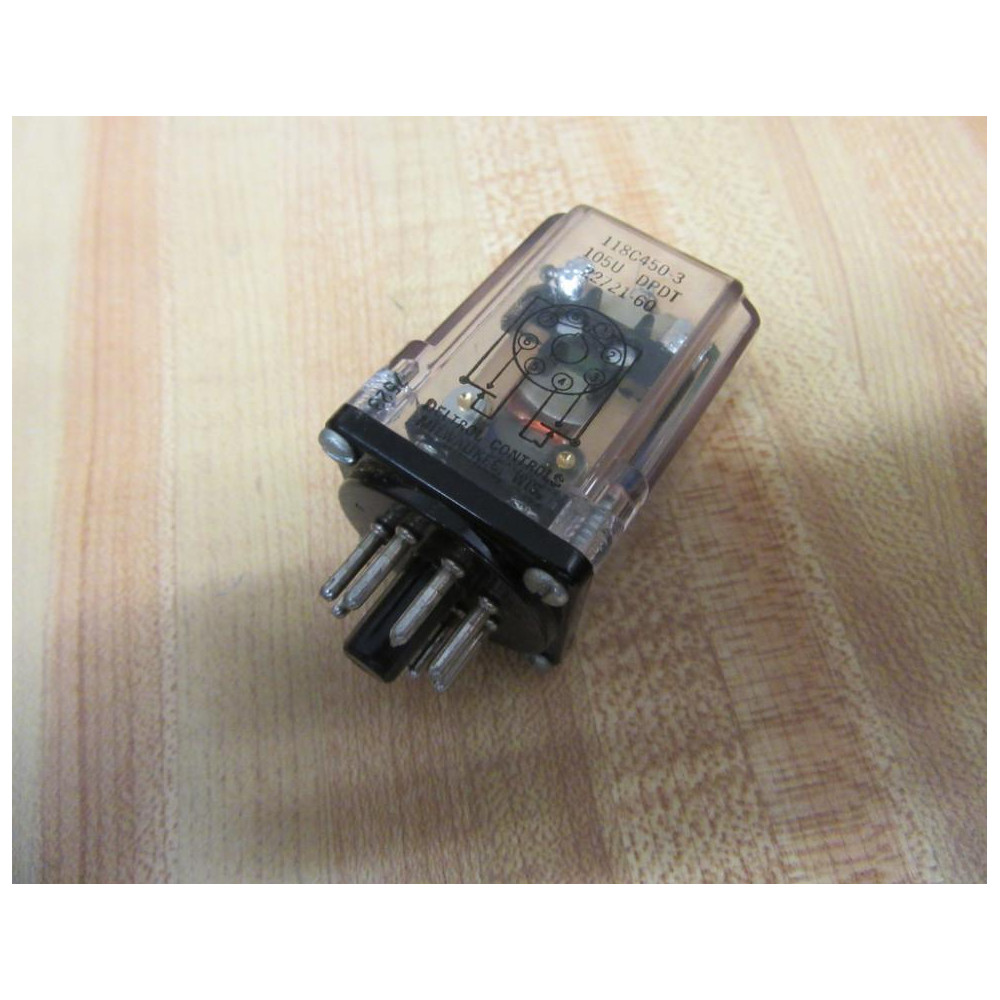 Deltrol Controls 118C450-3 Relay 22721-60 - New No Box