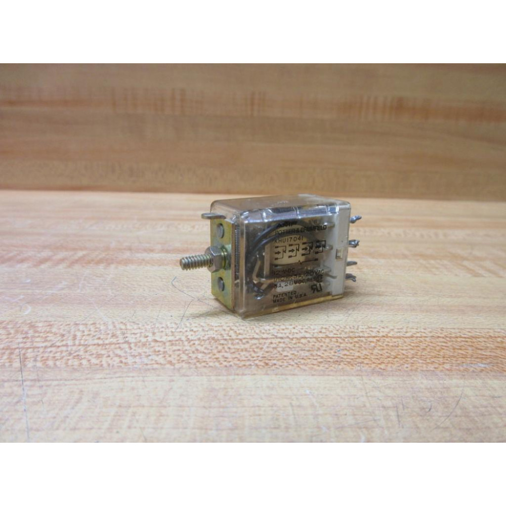 Potter & Brumfield KHU17D41-12V DC AMF Relay KHU17D41-12VDC - Used