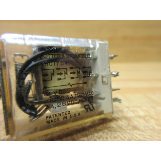 Potter & Brumfield KHU17D41-12V DC AMF Relay KHU17D41-12VDC - Used