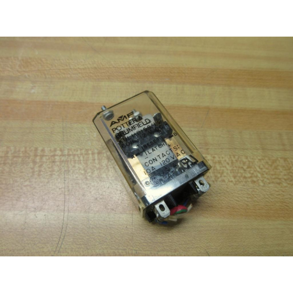 Potter & Brumfield KUL11D15S12V DC AMF Relay KUL11D15S-12 - Used