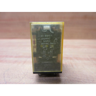 IDEC RU4S-M-D12 Relay RU4S-M-D12V DC - Used
