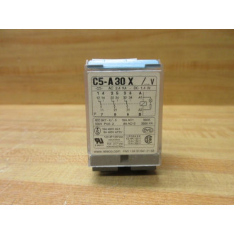 Releco C5-A30XAC24V Turck Relay C5-A30X-24V AC - Used
