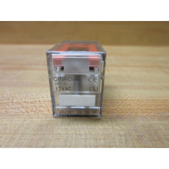 Omron MY4-12V AC (S) Relay MY4-12VAC - Used
