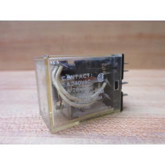 Omron MY4-24V AC Relay MY4-24VAC - Used