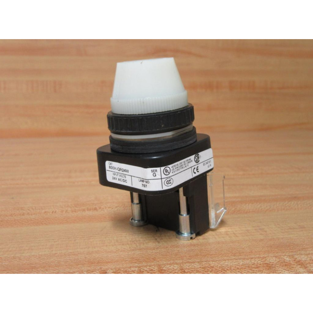 Allen Bradley 800H-QR24W Pilot Light 800HQR24W - New No Box