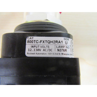 Allen Bradley 800TC-FXTQH2RA1 Push Pull Switch