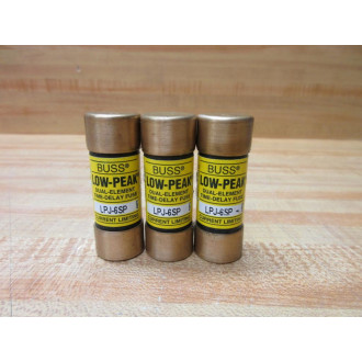Buss LPJ-6SP Bussmann Fuse Cross Ref 4XF29 (Pack of 3) - New No Box