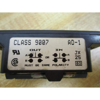 Square D 9007-AO-1 Snap Switch 9007-A0-1 - Used