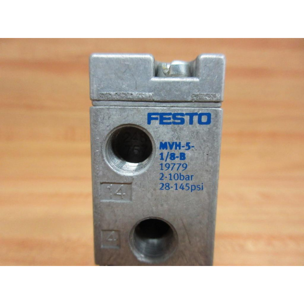 Festo MVH-5-18 B Valve 19 779 28-145 psi - Used