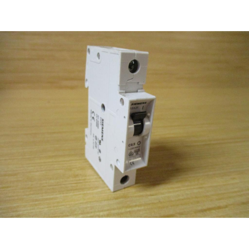 Siemens 5SX21-C05 0.5A Circuit Breaker 5SX21C05 - Used