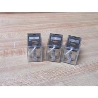 Omron LY1-24V DC Relay LY1-24VDC Tested (Pack of 3) - Used