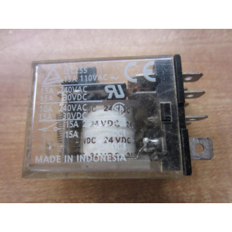 Omron LY1-24V DC Relay LY1-24VDC Tested (Pack of 3) - Used