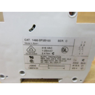 Allen Bradley 1492-SP2D100 10A Circuit Breaker