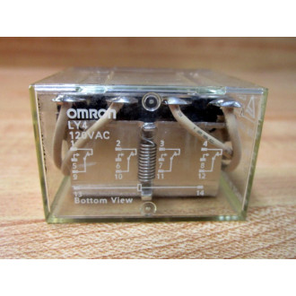 Omron LY4-120V AC Relay LY4-120VAC - New No Box