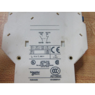 Telemecanique LA8-DN11 Schneider Contact LA8DN11 023648 White - New No Box