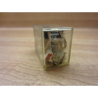 Omron LY2N-110120V AC Relay LY2N-110120VAC - Used