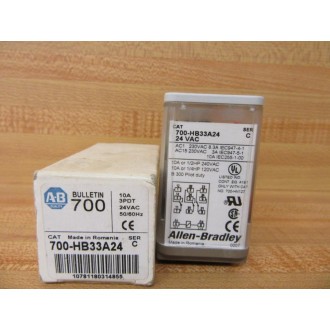 Allen Bradley 700-HB33A24V AC Relay 700-HB33A24VAC