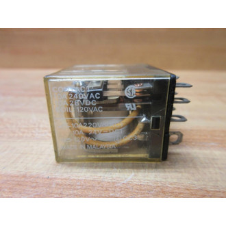 Omron LY4-120V AC Relay LY4-120VAC - Used