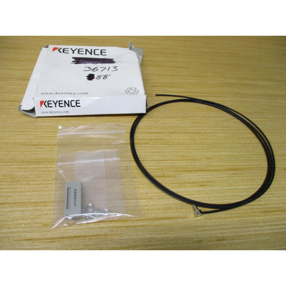 Keyence FU-77TZ Fiber Optic Cable 80 Inches FU77TZ W FU Cutter