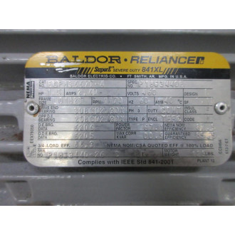 Baldor Reliance ECP83667T-4 Super-E Motor