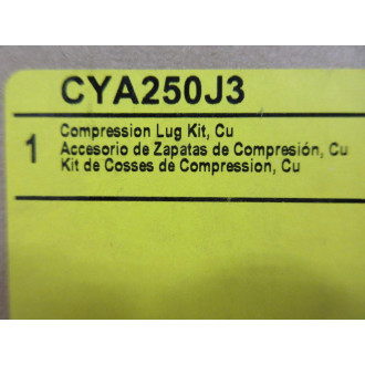 Square D Schneider CYA250J3 Compression Lug Kit