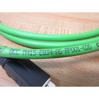 Balluff BCC M415-E834-AG-RP001-020 Double Ended Cordset BCCM415E834AGRP001020 - New No Box