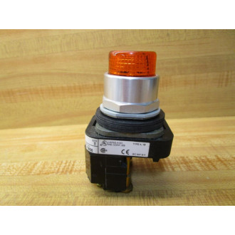 Allen Bradley 800T-PB16 Pushbutton Amber 800T-PB16A - New No Box