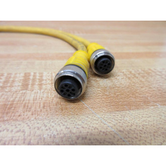 Turck VB2-WSC 4.4T-0.32RKC 4T-0.30.3S1587 Splitter Cable U-35356 - Used