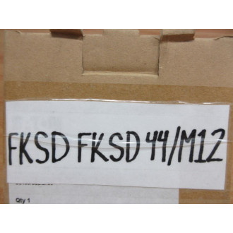 Turck FKSD FKSD 44M12 Receptacle FKSDFKSD44M12 No Screws - New No Box