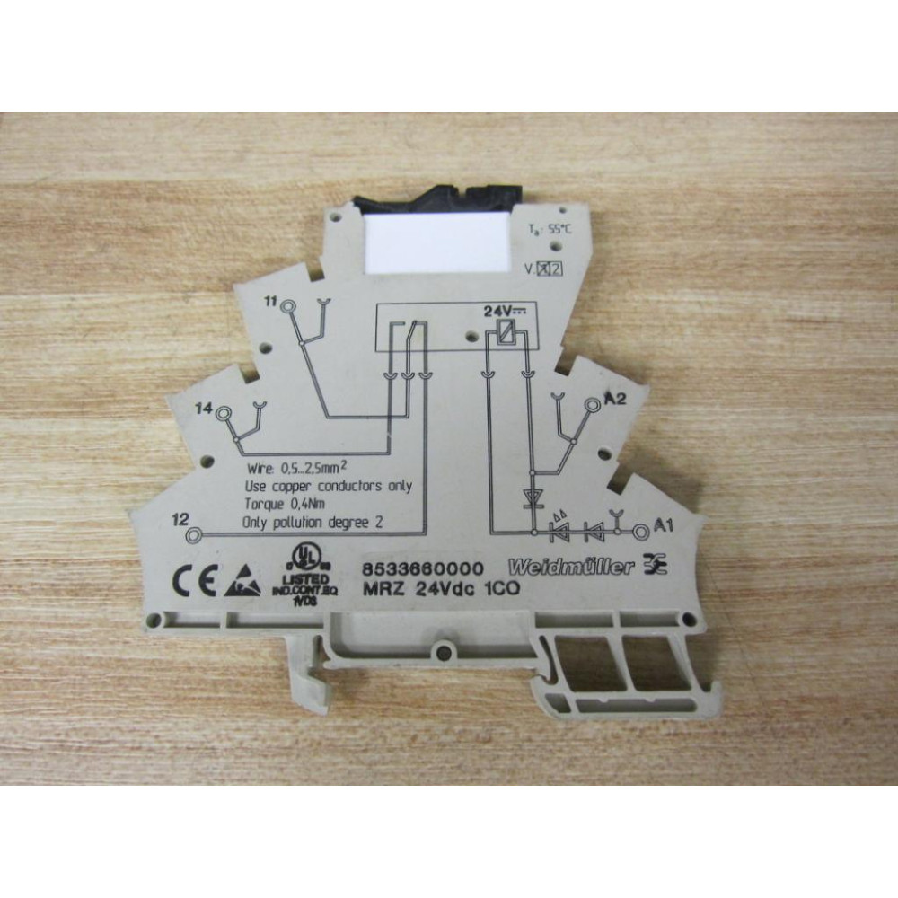 Weidmuller 8533660000 Relay Module MRZ  1CO - New No Box