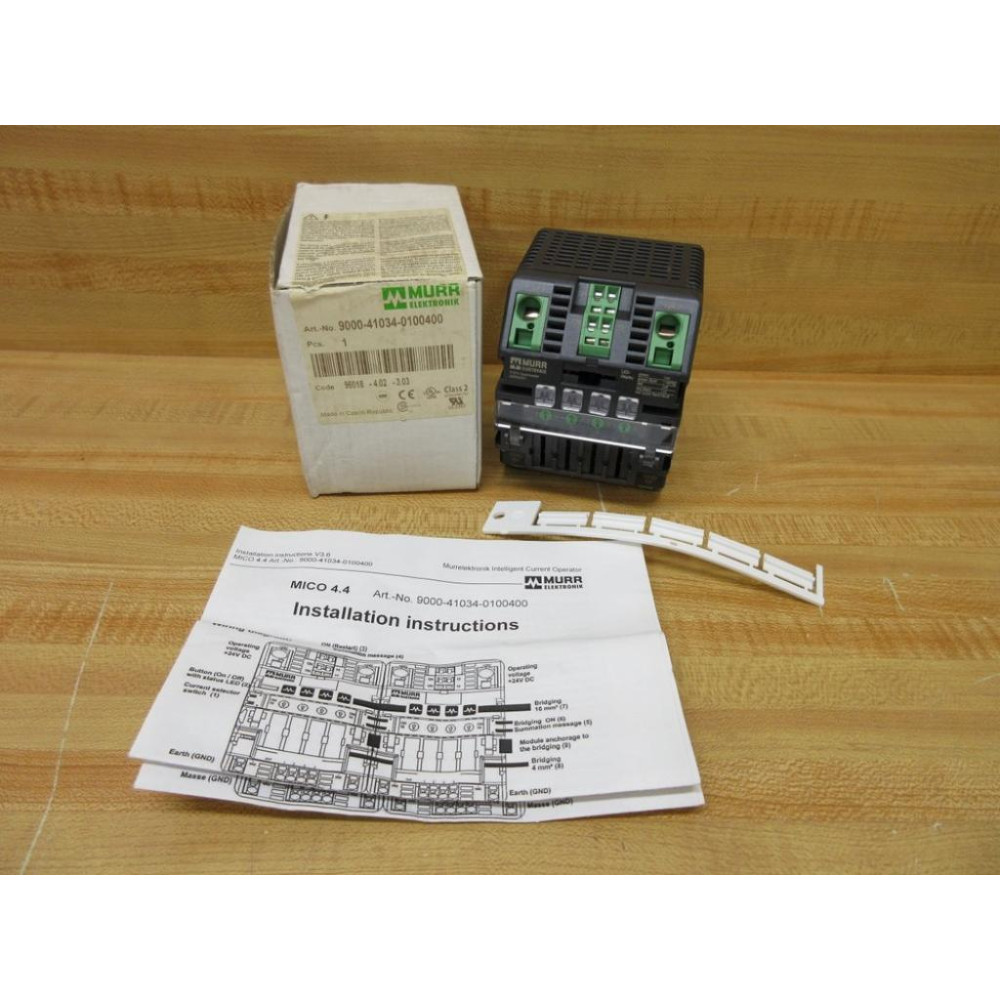 Murr Elektronik 9000-41034-0100400 Circuit Protection Module 96018-4.02-3.03