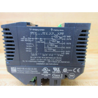 Murr Elektronik 9000-41034-0100400 Circuit Protection Module 96018-4.02-3.03