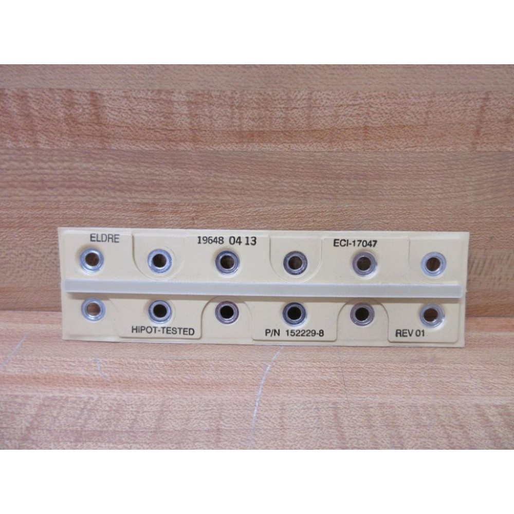 Eldre 152229-8 Busbar 1522298 - Used